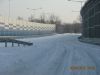 Widok na wjazd z L01P na Trasę Główną w kierunku Marek06-02-2014